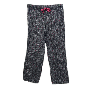 Vineyard Vines Cotton Navy Nautical Pattern Elastic Waist Pajama Pants Small